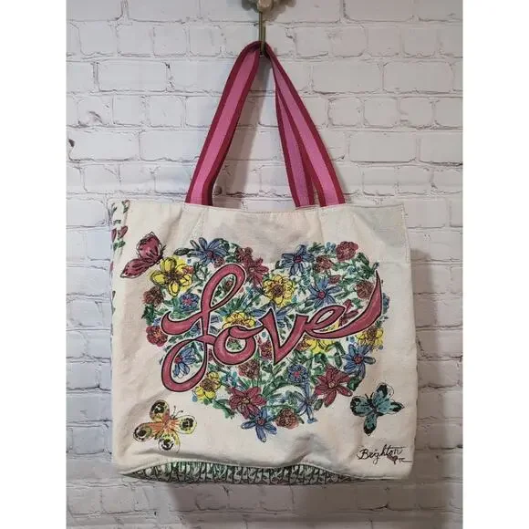 Brighton Bags Brighton Love Tweet Flower Heart Butterfly Large